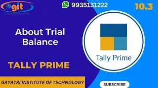 Trial Balance in Tally Prime | GIT Education