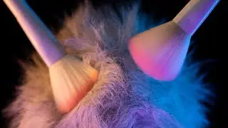 ASMR - Fluffy Mic Brushing For Relaxation & Sleep - No Talking