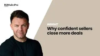 Why confident sellers close more deals. The confidence loop explained.