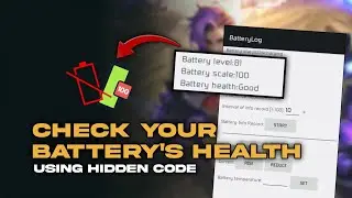 How to Check Your Phone's Battery Health | Hidden Code | Works only on MTK Devices