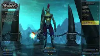 World of Warcraft Shadowlands Female Zandalari Death Knight TRANSMOG