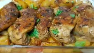 Готовим куринный ножки на духофке🍗🍗🍗