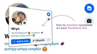 how to mention someone on your facebook bio | part two