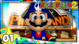 PIRATE LAND! Mario Party 2 Gameplay Walkthrough - Part 1