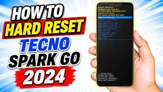 How to Hard Reset Tecno Spark Go 2024 - Forgotten Password/Factory Reset