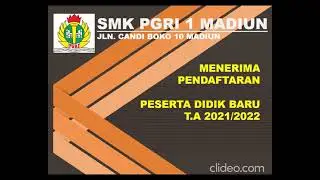 PPDB SMK PGRI 1 MADIUN
