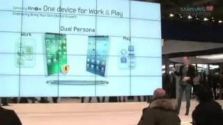 [MWC2013] Samsung KNOX Presentation - Enterprise Application vs Blackberry903