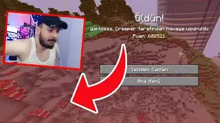 creeper yüzünden 132 bölüm ÇÖP OLDU! 😡 100.000 TNT PATLADI