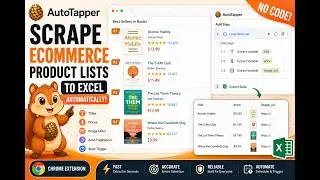 Extract Ecommerce Listings to Excel in Minutes | AutoTapper