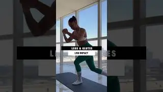 NO JUMPING! GLUTES & LEGS WORKOUT 😁🍑