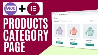 How To Create Product Category Page In WooCommerce Elementor (2024) | Step-by-Step