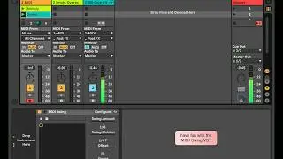 How to use MIDI Swing VST in Ableton Live