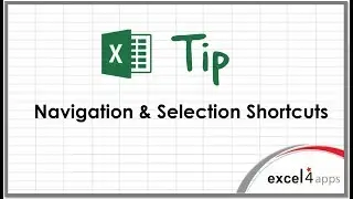 Excel Tip: Navigation & Selection Shortcuts