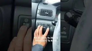 Corolla Tire Light Reset #toyota #toyotacorolla #shorts #shorts #shortvideo #automobile #automotive