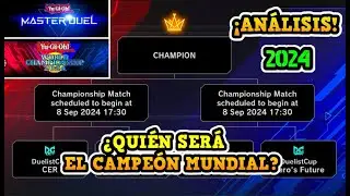 Análisis y Resumen Del Mundial de Yu-Gi-Oh! MASTER DUEL World Championship 2024 ¿Quién campeonará? 1