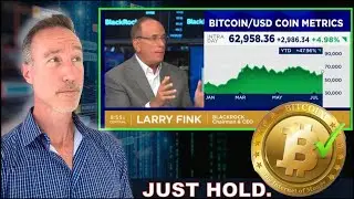 JUST HODL. LARRY FINK. BLACKROCK. BITCOIN. NATIONAL DEBT & RISK BAND TOP.
