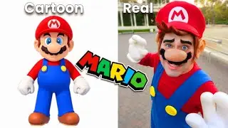 Super Mario Characters In Real Life 💥