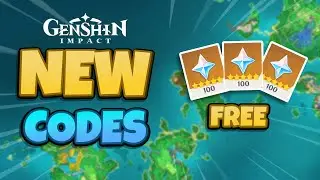 GET 300 FREE Primogems - NEW CODES GENSHIN IMPACT 3.5.