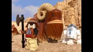 LEGO STAR WARS IN MOVIE ORDER!