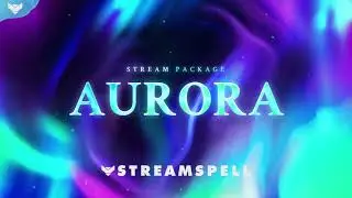 StreamSpell │ Aurora Stream Package │ Twitch Overlays for OBS Studio, Streamlabs