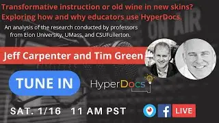 Transformative instruction or old wine in new skins? Exploring how and why educators use HyperDocs