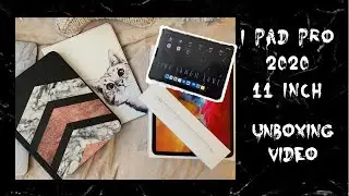 iPad Pro 11 inch Unboxing  +🍎Apple Pencil + Accessories (Marble case) 開箱iPad Pro 2020 +配件 | 2020