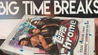 Topps WWE Chrome 2020 #1 - Awesome Orange Autograph Pull!