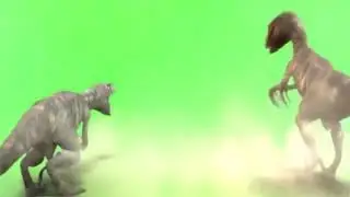 Dragon angry green screen video