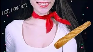 ASMR Teaching You French 2nd Lesson Teacher Roleplay (Soft Spoken, Personal Attention) 🥖 ♥ [R VIDEO]