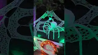 Wanna build a GIANT spider? LET ME SHOW YOU HOW! Tutorial link in bio!  #Halloween #Halloween2024