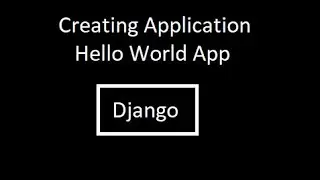 Django Application.