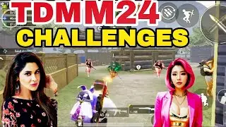 🔥RANDOM TEAMMATE😱AIR GUN VS M24!!TDM CHALLENGE#bgmi#dtgaming#ktgaming#tdmchalange