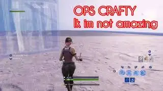 Ninja says console players can’t build..... I say differently..