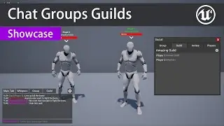 Chat Groups Guilds (Showcase)