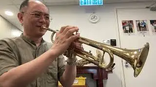 Received 3 school owned trumpets this morning…