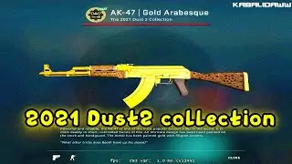 2021 Dust2 Collection Skins