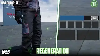 UE4: TUTORIAL #55 | Health regeneration and text (Division style HUD)