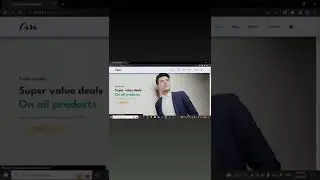 Ecommerce site using html css and javascript  