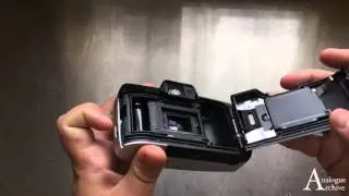 How to Load: Canon Sure Shot 65 zoom.