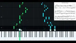 Boogie Woogie Death Ray Christian Laskin Piano Tutorial Musescore Буги вуги Смертельный луч пианино