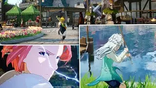 NEW 7DS ORIGIN GAMEPLAY TRAILER! SEVEN DEADLY SINS GRAND CROSS ORIGIN