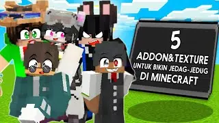 INILAH!! 5 ADDON & TEXTURE PACK UNTUK BIKIN JEDAG-JEDUG DAN ROLEPLAY DI MINECRAFT!! - SUPPORT 1.20+