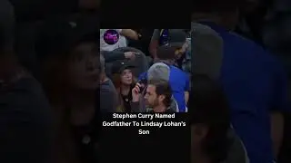 Steph And Ayesha Curry Named Godparents To Lindsay Lohan's Son 💙 