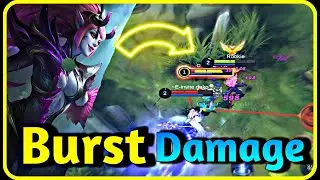 BURST DAMAGE | Selena Best Build and Emblem 2021 | Selena Gameplay 2021