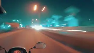 Night lapse, shot from gopro hero 10