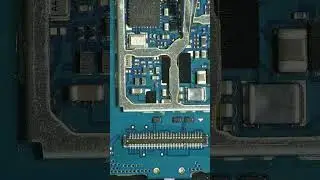 Desoldering SMD LCD connector with hot plate