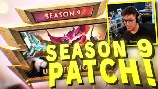 SEASON 9 PATCH NOTES. HUGE GOD CHANGES. ITEM BUFFS. AND UPDATED MAP