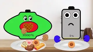 Always Helps the Poor || Battery Charging Animation || Asmr Eating Sounds