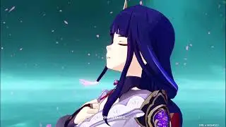 Genshin Impact | Cinemática - Ei se despide de Makoto - Imperatrix Umbrosa (II)