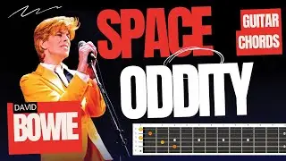 Tribute to David Bowie - “Space Oddity”guitar tutorial with tabs
